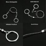 1PC Third-generation Wire Saw, Stainless Steel Wire, Rope Chain Puzzle, Life- saving Saw, Camping Supplies, Outdoor Survival Tools - Image 2