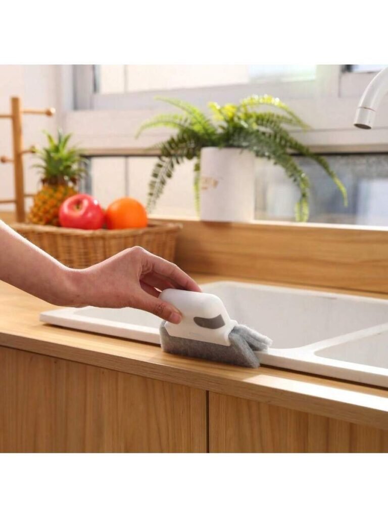 Universal Window Rail Cleaning Brush, Easy To Clean Small Gaps and Frames, Kitchen Counter Top Cleaning Tool - Image 6