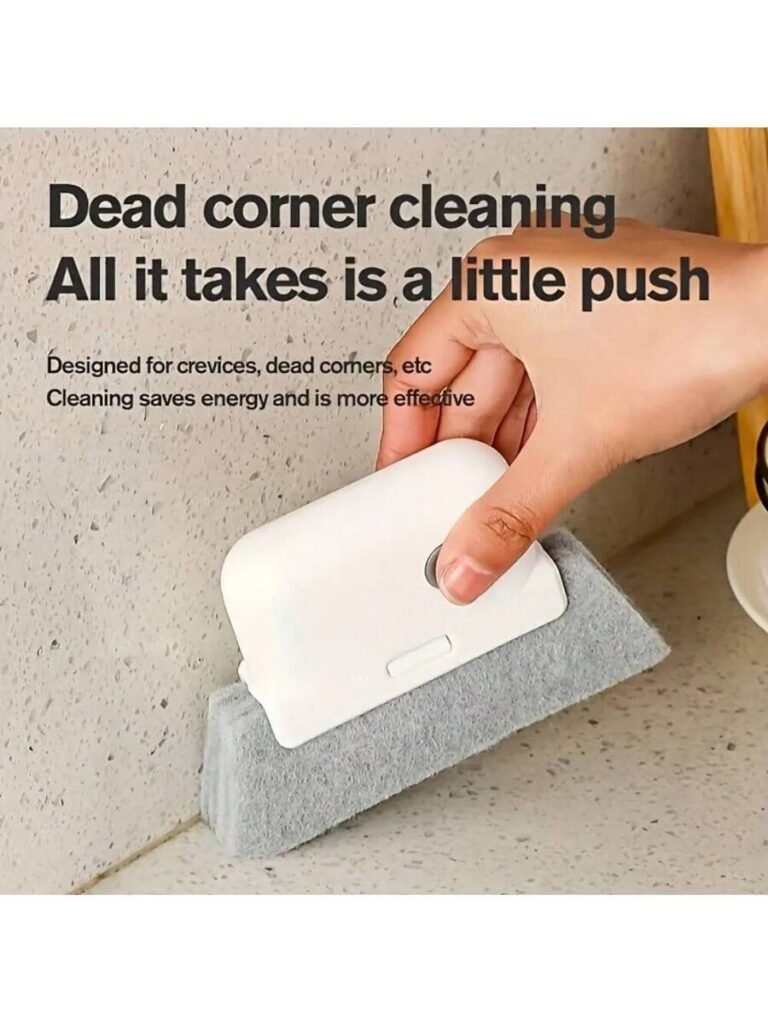 Universal Window Rail Cleaning Brush, Easy To Clean Small Gaps and Frames, Kitchen Counter Top Cleaning Tool - Image 8