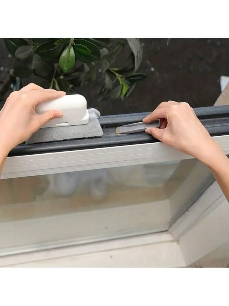 Universal Window Rail Cleaning Brush, Easy To Clean Small Gaps and Frames, Kitchen Counter Top Cleaning Tool - Image 7