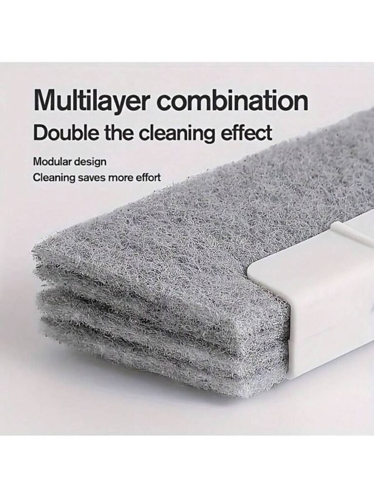Universal Window Rail Cleaning Brush, Easy To Clean Small Gaps and Frames, Kitchen Counter Top Cleaning Tool - Image 4