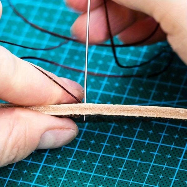 12pcS Hand Sewing Needles, self Threading  side Opening sewing Needles Hand Darning Stitching Needles Sewing Accessories - Side Hole Self-threading Needle Large size 1 Pack (6 pieces) - Image 6
