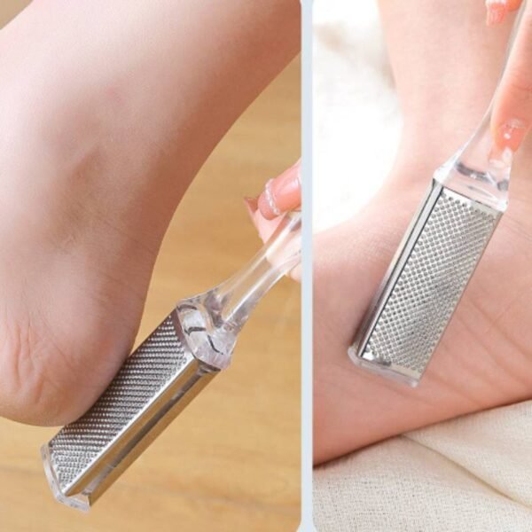 2pcs Pedicure Foot File Foot Heel Scraper Foot Rasp Foot File And Callus Remover For Feet, Foot Scrubber For Dead Skin - Image 2
