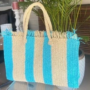 Rafia Single Crochet Bag & Pouch