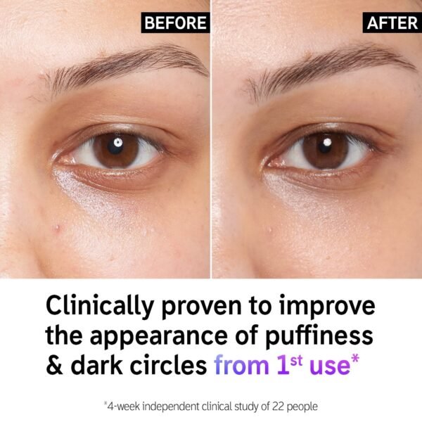 The INKEY List Caffeine De-puffing + Dark Circle Eye Cream - Image 3