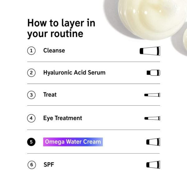 The INKEY List Omega Water Cream Oil-Free Moisturizer + Niacinamide - Image 7