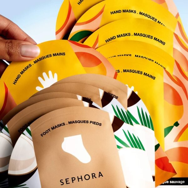 SEPHORA COLLECTION Nourishing Foot Mask in Coconut + Lavender - Image 2