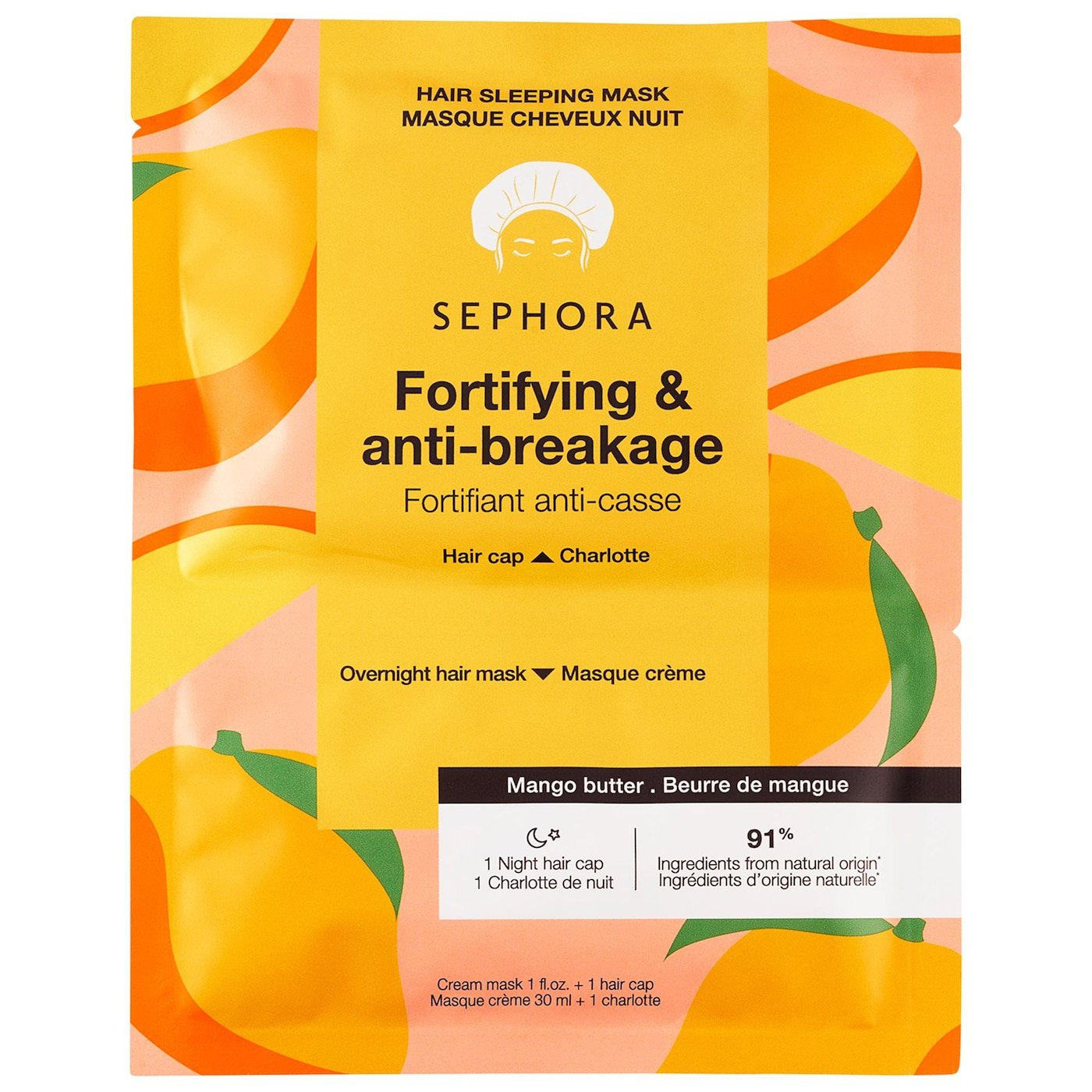 SEPHORA COLLECTION Nourishing Hair Sleeping Mask in Coconut + MANGO