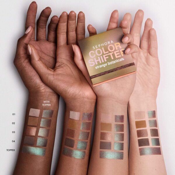 SEPHORA COLLECTION Mini Color Shifter Strange Botanicals Eyeshadow Palette Mystic Brown Mushroom - a combination of nude and earthy shades - Image 5