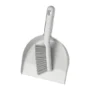 PEPPRIG Dust pan and brush, grey