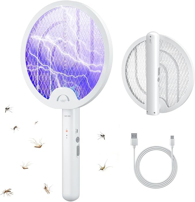 Bug Zapper Racket Fly Killer Mosquitoes