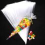 100pcs transparent candy packing bags wedding birthday party-big