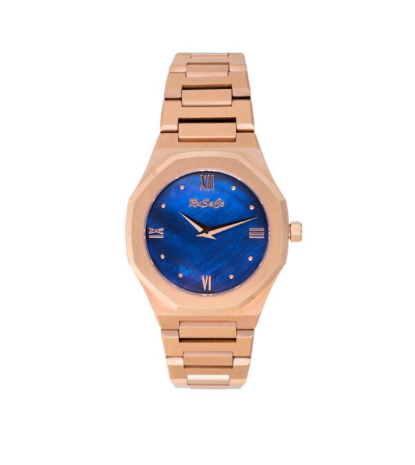 Rusace Ladies Blue Dial 316 Stainless Steel Watch