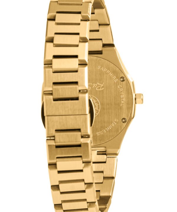 Rusace Ladies Black Dial 316 Stainless Steel Watch - Image 3