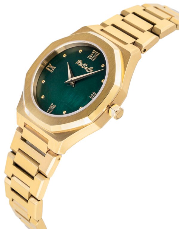 Rusace Ladies Green Dial 316 Stainless Steel Watch - Image 2