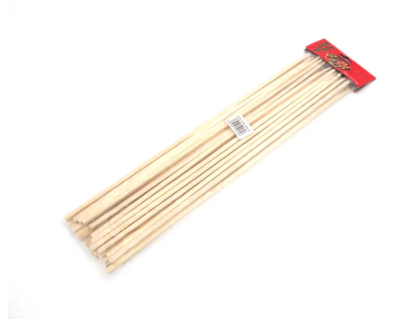 squared bamboo skewers