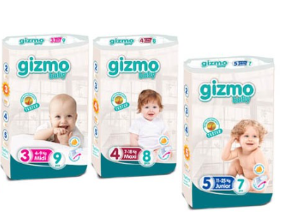 Gizmo Baby Diapers