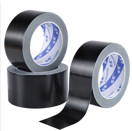 BLACK Gaffer Cloth Tape Duck Duct Waterproof