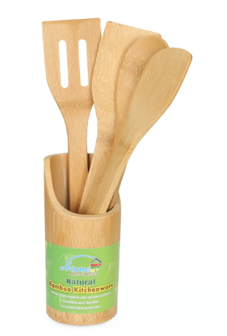 Home Bamboo Kitchen Set 5pcs
