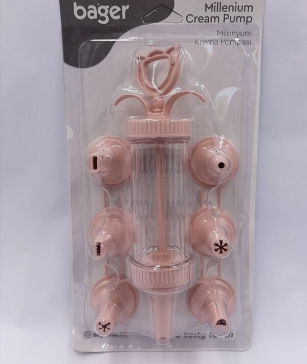 Decorating Mouth Cream Squeezer Biscuit Cake - Image 2