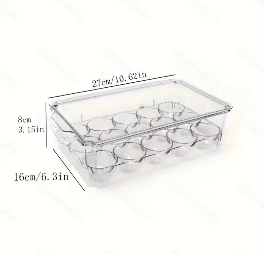 Large Size Fresh Food Container Egg  x12