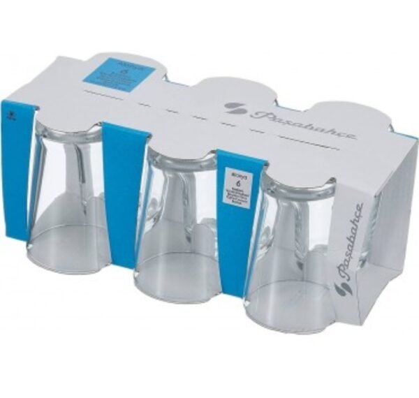 Pasabahce 6-Piece Plain Water Glass