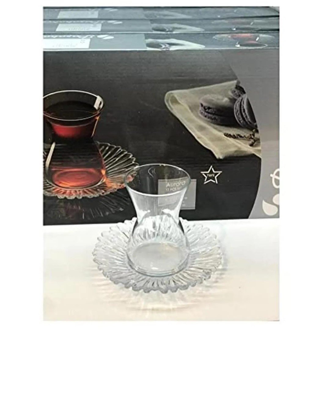 Paşabahçe 12 Piece Tea Cup Set