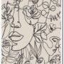 Rusace Arts Framed Picasso Print Abstract BUSY Woman 72x52cm