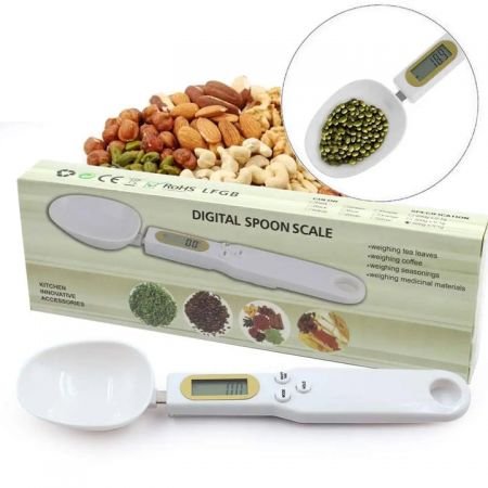 Display Digital Kitchen Measuring Spoon Scale