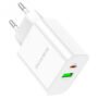 Wall charger BA55A Crown speed PD20W + QC3.0 EU