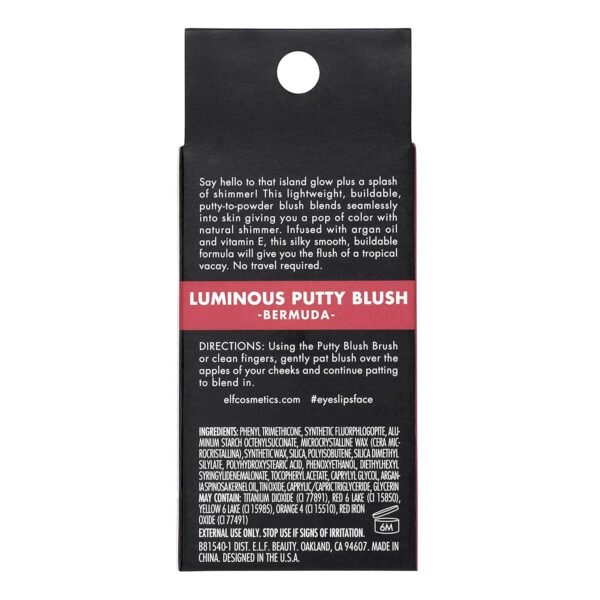 e.l.f. Luminous Putty Blush Bermuda - Image 4
