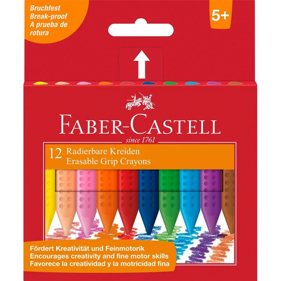 Faber Castell Wax-Crayons-Grip