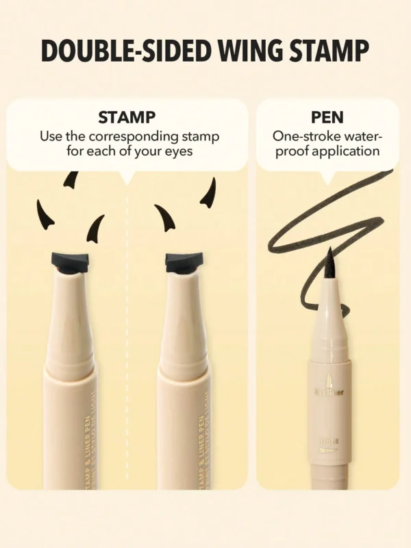 Sheglam get foxy eye stamp & liner pen 3in1 - Image 3