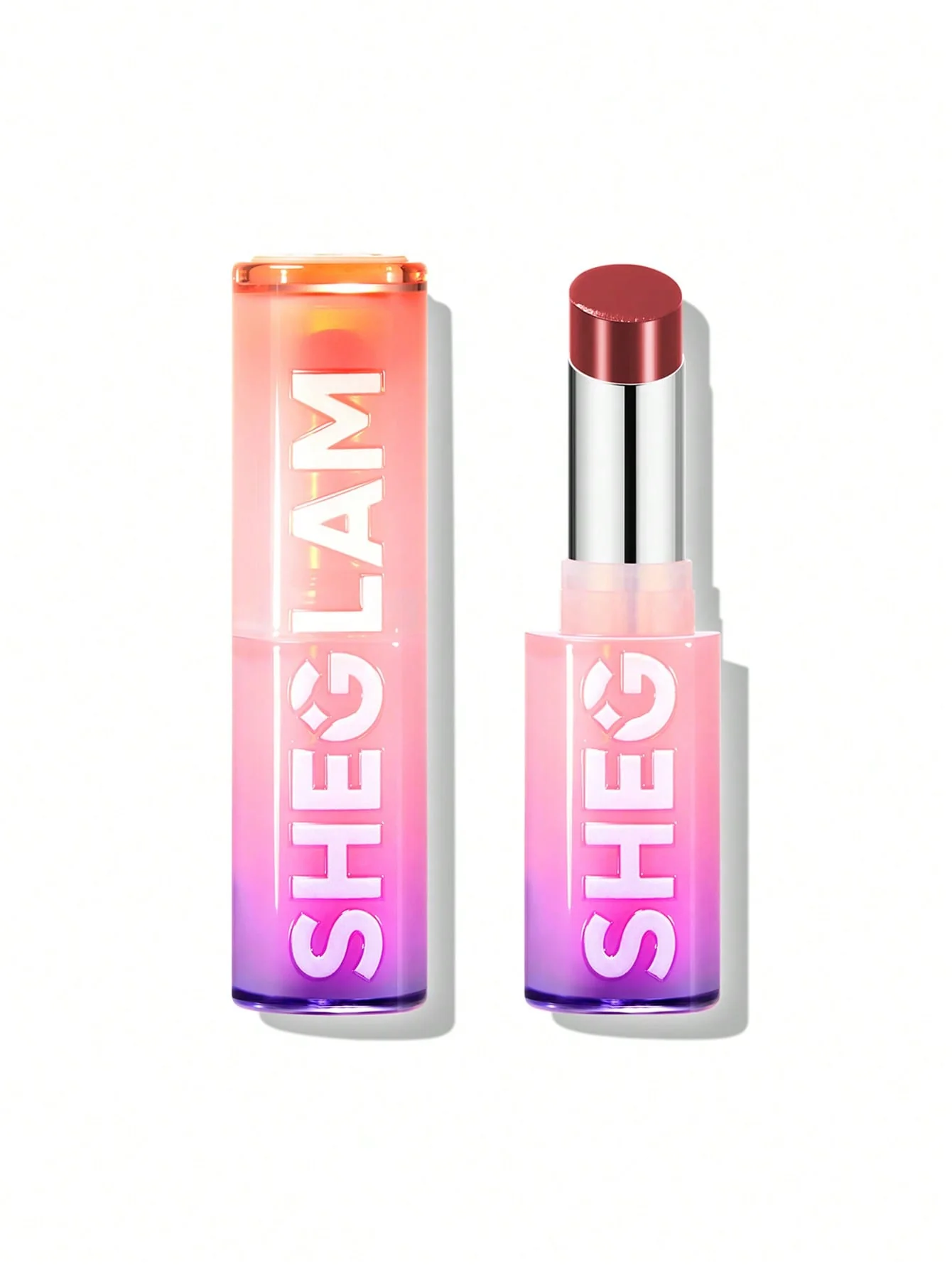 Sheglam mirror kiss high shine lipstick high key