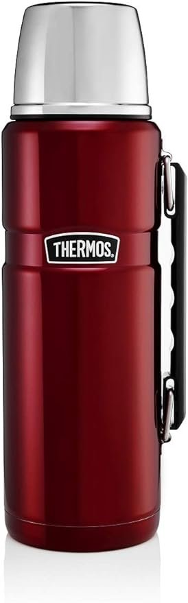 THERMOS Stainless King Flask, Red