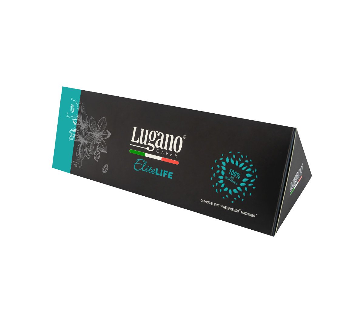 Lugano Biodegradable Elite Life Espresso Capsules 10 pcs.