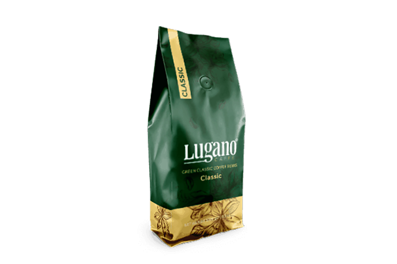 Lugano Golden Classic Coffee Espresso Beans 1 Kg