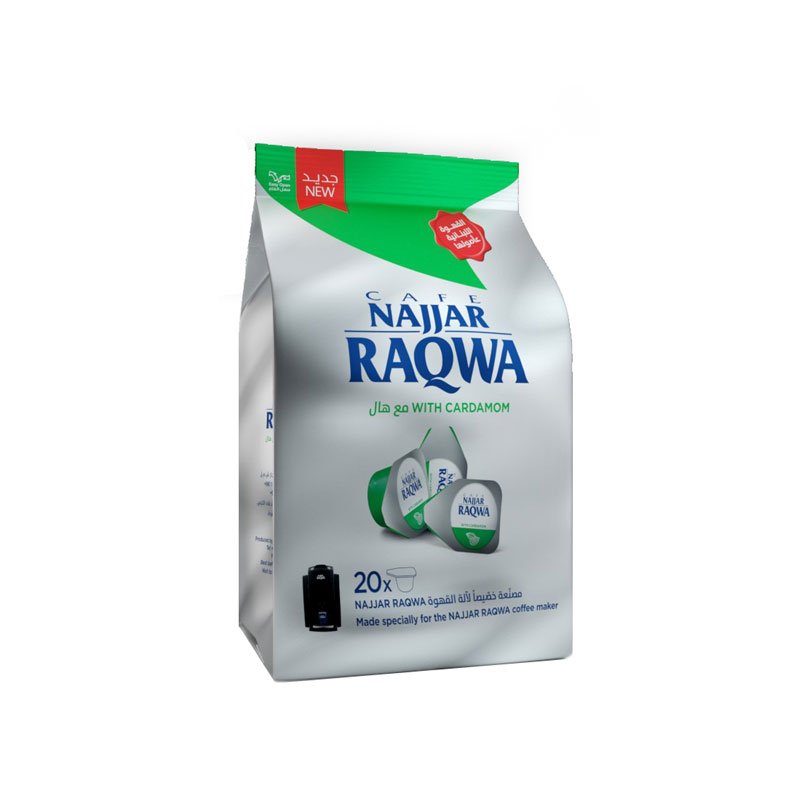 Najjar RAQWA Bag x 20 single cup CARDAMOM