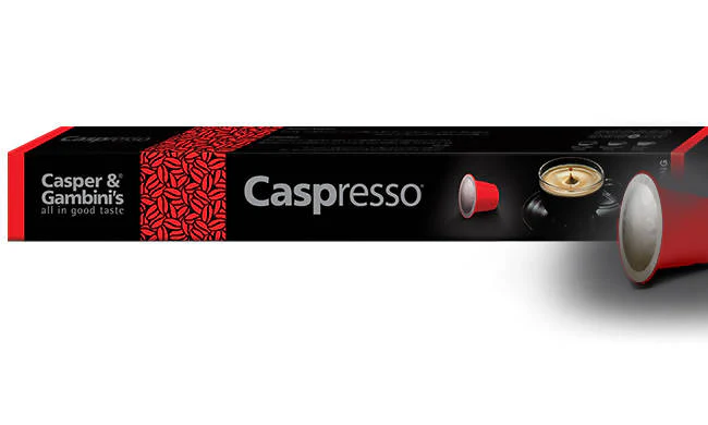 Caspresso Espresso Capsules – Intense – 10 capsules