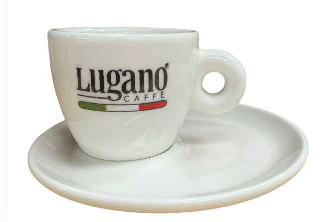Lugano Small Espresso Cup & Saucer