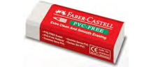 Faber Castell Erasers PVC Free Paper