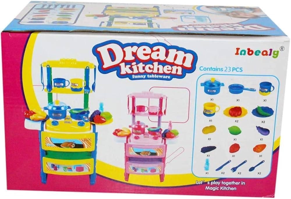 Kids dream kitchen funny tableware