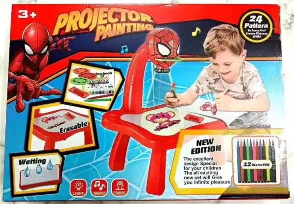 Spiderman Projector Painting