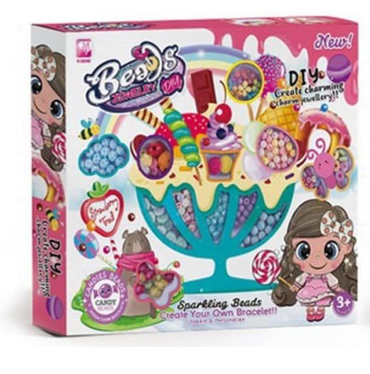 Candy Pop Beads set for Kids Girls