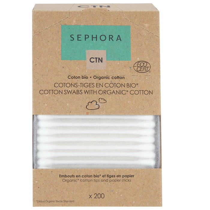 SEPHORA 200 Organic Cotton Swabs