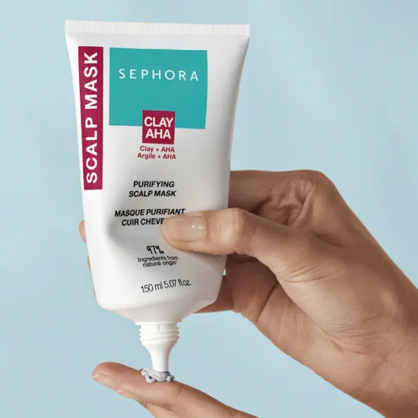 SEPHORA Purifying Green Clay Scalp Mask + AHA - Image 2