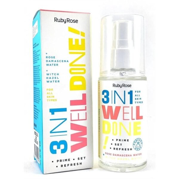 New Ruby Rose 3in 1 Well Done Primer Setting Refresh 90ml