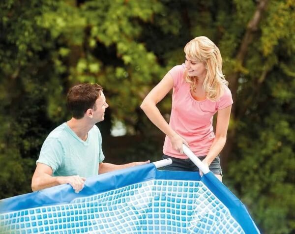 INTEX Swimming Pool Rectangular Frame 300 x 200 x 75 cm - Image 5