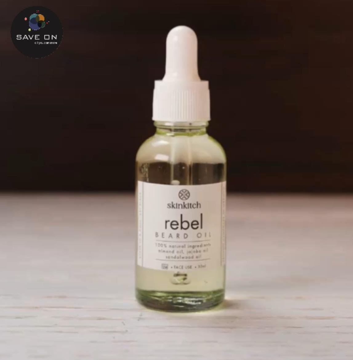 Beard Oil Rebel (Bottle) – SkinKitch