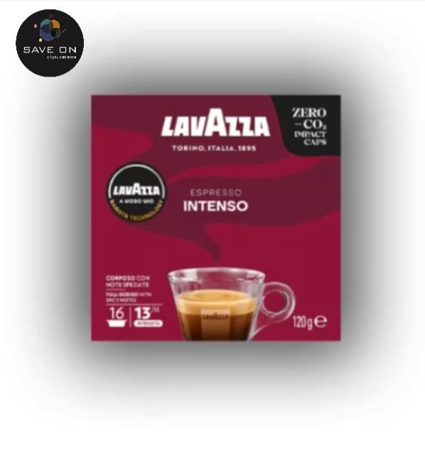 Lavazza, A Modo Mio Espresso Intenso, 16 Coffee Capsules